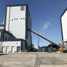 Drainage systems from Hauraton installed at Margam Green Energy Biomass Plant