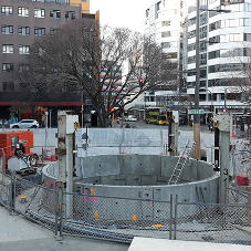 FP McCann's Back-Bolted Caisson Shaft Segments form Pumping Station in Wellington, New Zealand