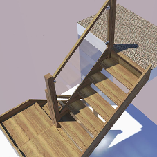 H&S Joinery work with client to produce perfect bespoke staircase
