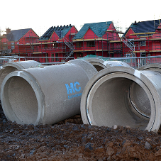 FP McCann's Precast Drainage Products utilised on Magherafelt based Housing Development