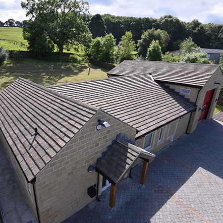 Beautiful Old Quarried slate for North Yorkshire Fire and Rescue