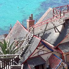 Red Cedar Shingles for Popeye World theme park