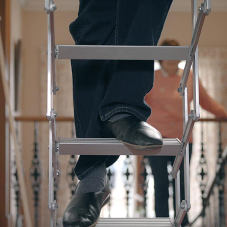 Ecco loft ladder steps up to the challenge for Fife homeowners