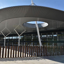 An iconic new bus station for the city of Gloucester