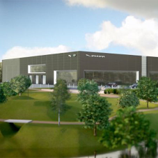 New Jaguar Land Rover Showroom in development