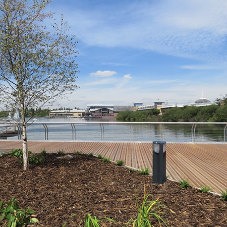GripDeck Hardwood Balau creates safe, attractive decking for Travelodge