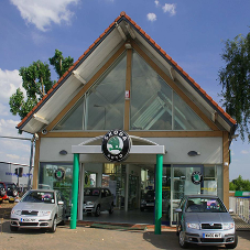 Brimet provide tile support for Skoda showroom