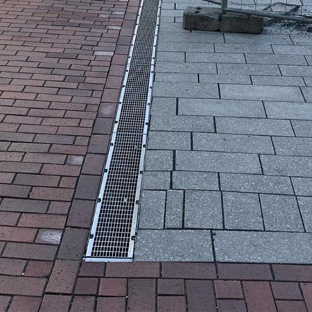 MULTIV+ drainage system for historical square of Rheinberg