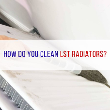 How do you clean LST radiators?