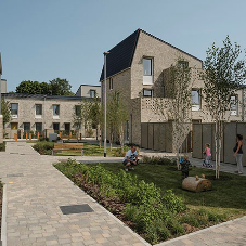 Tobermore Paving used for RIBA Stirling Prize winning Goldsmith Street