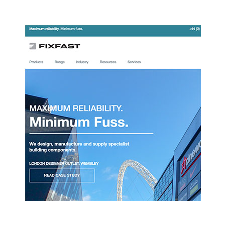 Fixfast have launched their brand new website