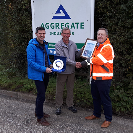 Aggregate celebrate success at MPA Restoration and Biodiversity Awards