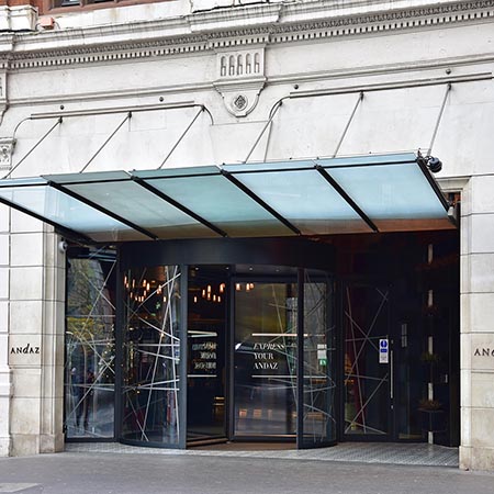 New Revolving Door provides 5 star solution for Andaz London