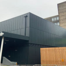 University of Glasgow’s Black Box stands out with BritFab cladding