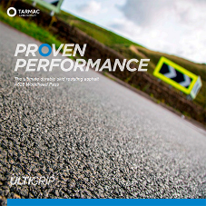 Tarmac secure high-skid risk A628 Woodhead Pass with ULTIGRIP