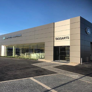 BritFab provide panels for rebranded Jaguar Land Rover showroom