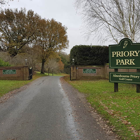 Bespoke heat mats for long access road at Priory Park