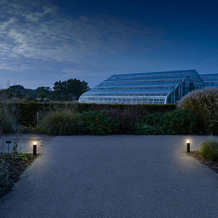 Solar powered lighting brightens up RHS Wisley Gardens