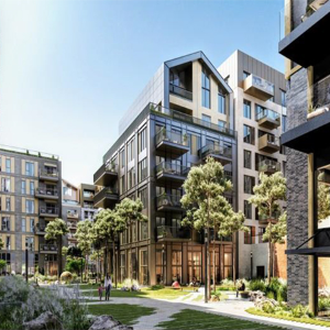 BritFab aluminium panels for industrial inspired Dublin residences