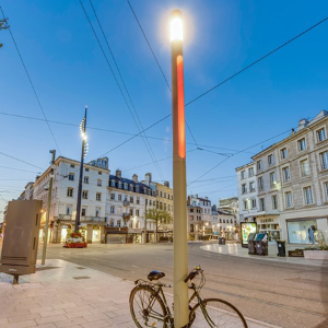 The mod­erni­sa­tion of the munic­i­pal light­ing in <br> Saint-Éti­enne
