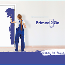 Painting made easy with innovative new interior door