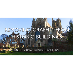Restorative Techniques demonstrate careful and effective graffiti removal