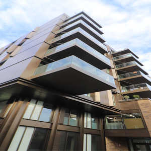 Sapphire balconies complement Deptford Foundry’s premium apartments