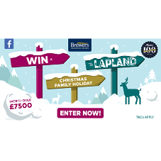 Win a Christmas family holiday to Lapland with Albany