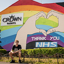 Crown's colourful murals brighten up Darwen