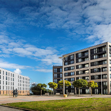 Spectus provide Flush Tilt and Turn windows for Waterfront 3, Edinburgh