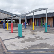 New canopies from Twinfix for Silverstone Primary School