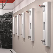 F5 shower panels from Franke Sissons for all environments
