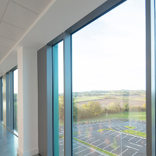 TECHNAL Sustainable Facade Systems used at new Loughborough University Science and Enterprise Park