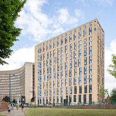 GEODE MX Curtain Wall encloses quick-build city centre apartment building