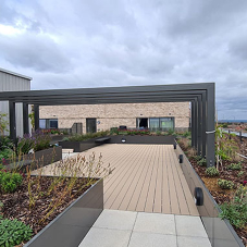 Furnitubes provide landscaping solutions to rooftop London development