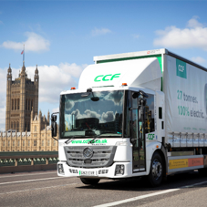 CCF adds UK’s first 27 tonne zero emission vehicle to London delivery fleet