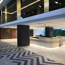 Bespoke Reception Area for Paddington Exchange Residential Development