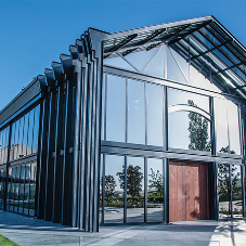 Winery transformation features Reynaers Aluminium windows and doors