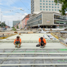 Schöck Combar ensures safer tram system and reduced noise