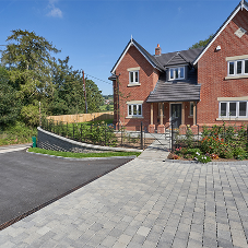 Tobermore installation for Nicholls Lane housing development