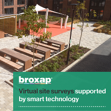 Broxap Virtual Site Surveys supported by Smart Technology