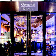 Bauporte provided curved linear sliding doors for the Greenwich Marketing Hub