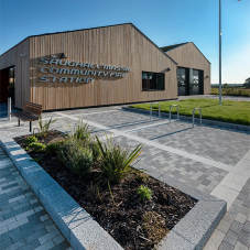 Tobermore’s block paving selected for Saughall Massie Community Fire Station
