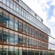 The Imperial West building benefits from Saint-Gobain's glass solutions