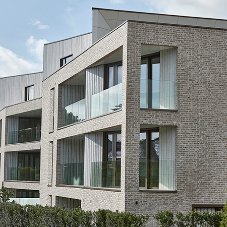 Contemporary Retirement Living enhanced with Vandersanden Brick Slips