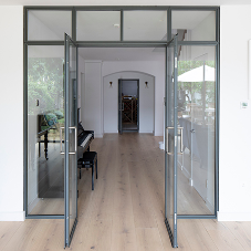 Clement steel framed glazing chosen for London home