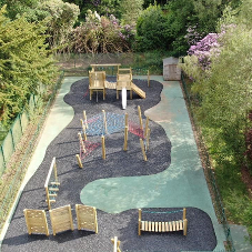 Hand Made Places supply outdoor play area to Stoke-on-Trent school