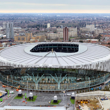 Tottenham Hotspur Stadium receives stunning new facade thanks to Saint-Gobain Glass