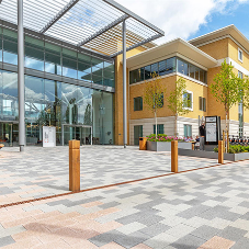 Tobermore’s Fusion creates modernity for the entrance of Cathedral Square, Guildford