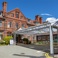 Twinfix canopies installed at Liverpool Heart & Chest COVID-19 Testing Facility